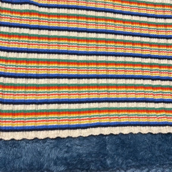 Brand new Madewell striped retro tank top! Wool xxl roller rink super cute XXL - Picture 7 of 7